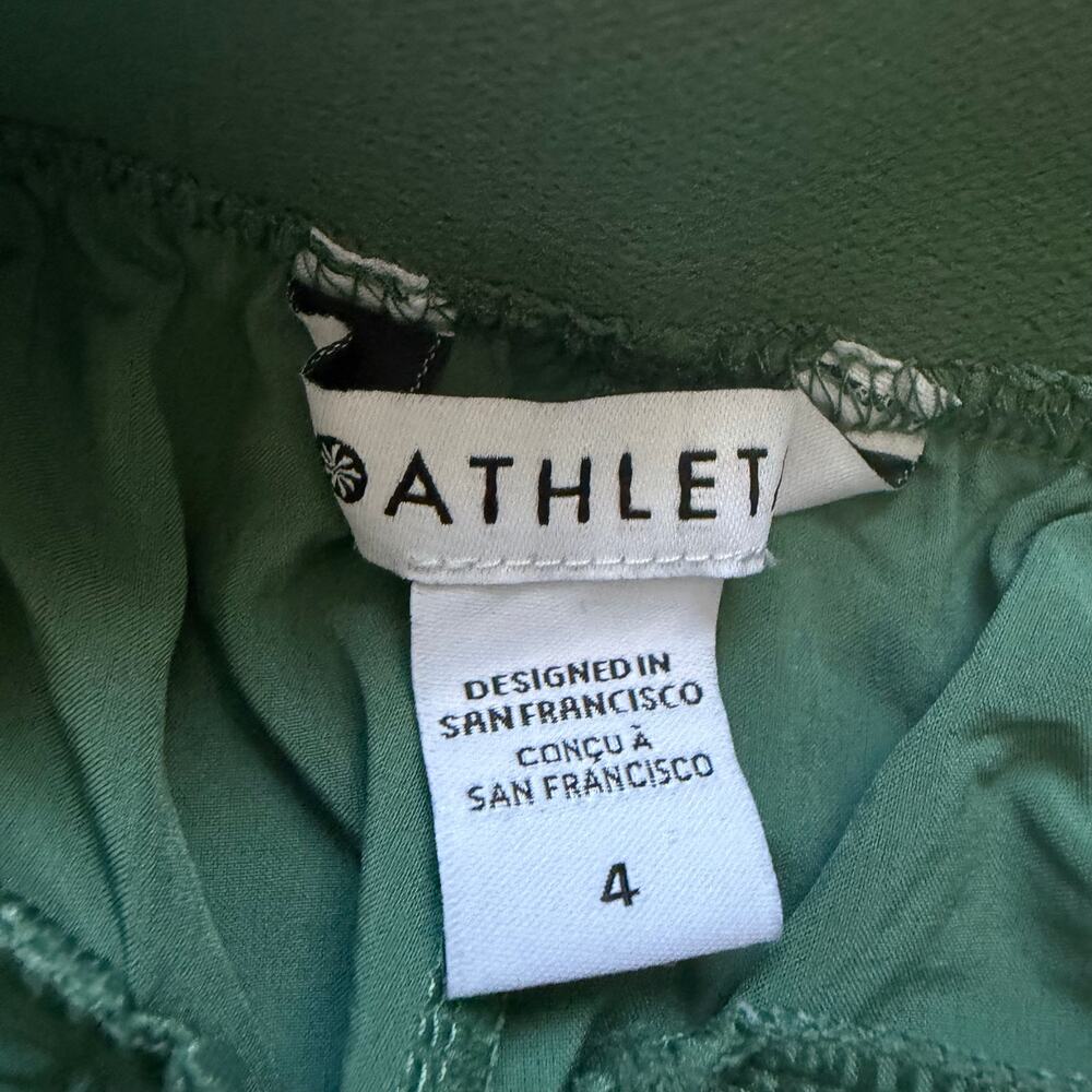 *NWT Athleta Vienna Cargo Pants Green Size 4 Athletic Travel Stretch - Picture 6 of 11
